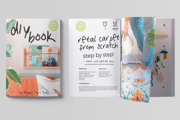 32 Pages DIY CookBook Magazine