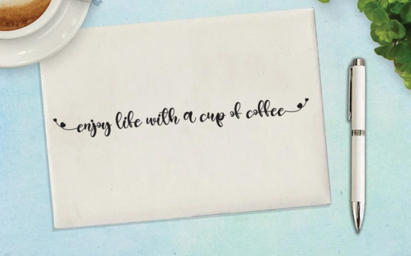Angel Night Font - Preview 3