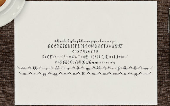 Angel Night Font - Preview 4