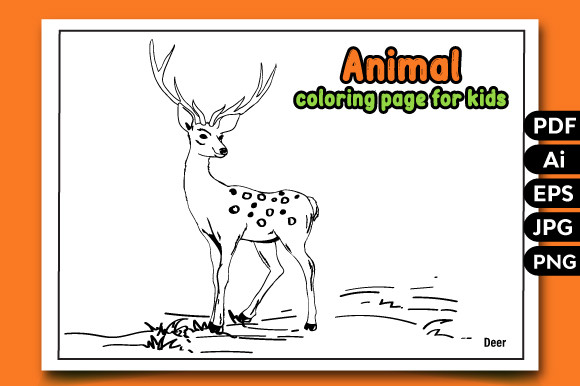 Animal Coloring Pages for Kids-5