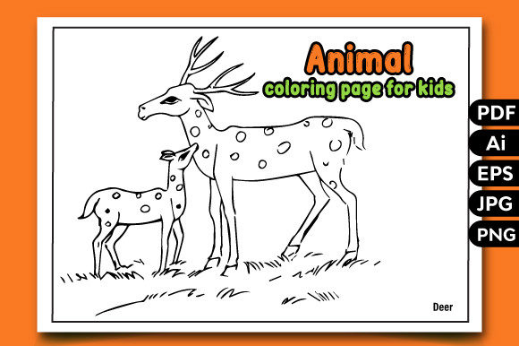 Animal Coloring Pages for Kids-8
