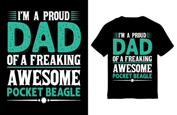 Beagle Dog T-Shirt Design