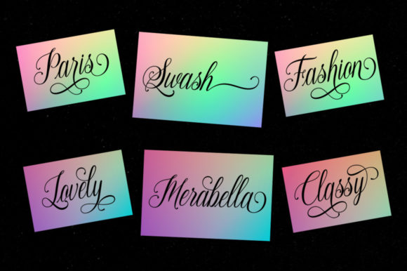 Bentara Script Font - Preview 3