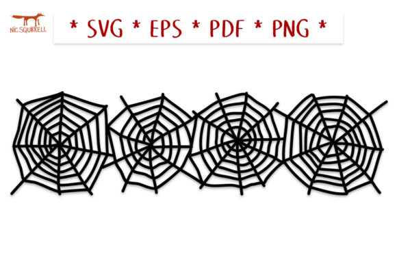 Starry Sprig Repeating Border SVG Cut Graphic by Nic Squirrell ...