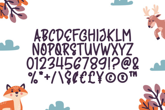 Comic Animal Font - Preview 4