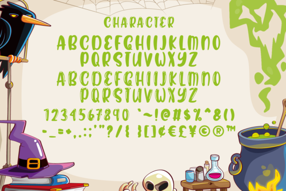 Cute Witch Font - Preview 4