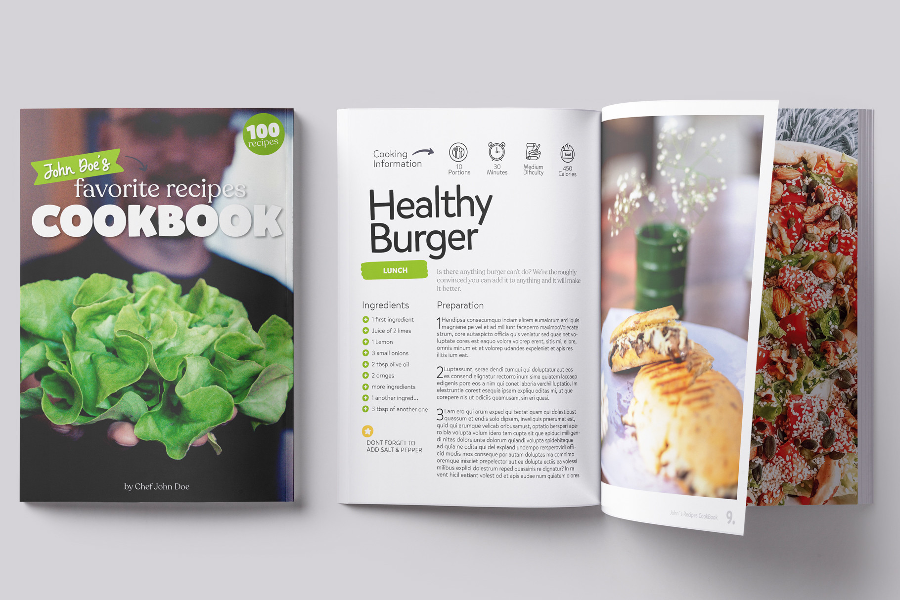 Favorite Recipes CookBook Template
