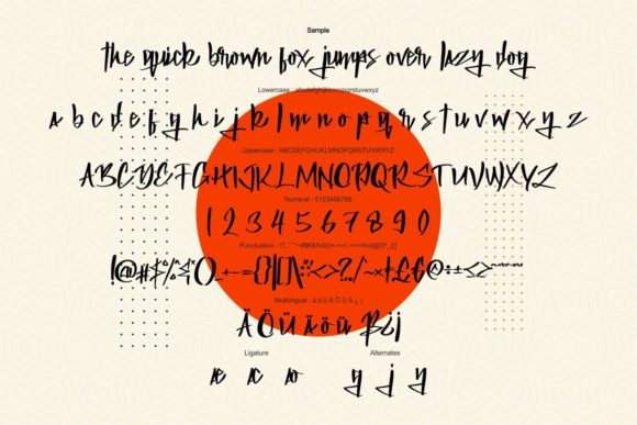 Geisha Font - Preview 5