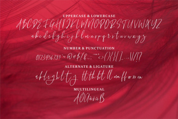 Guthry Font PNG with transparent background - Preview 5