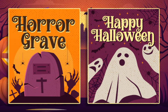 Halloween Sunday Font - Preview 3