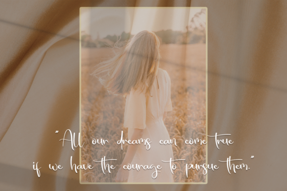 Natural Signature Font PNG with transparent background - Preview 3