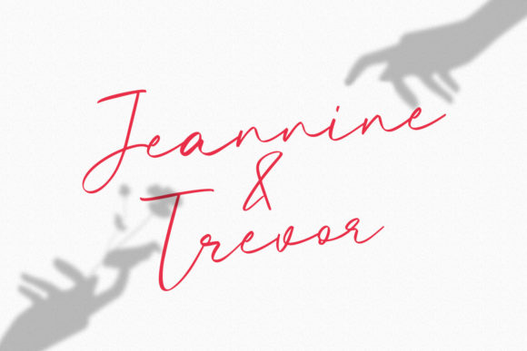 Oxyless Script Font PNG with transparent background - Preview 4