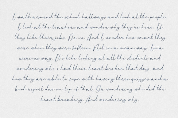 Oxyless Script Font PNG with transparent background - Preview 5