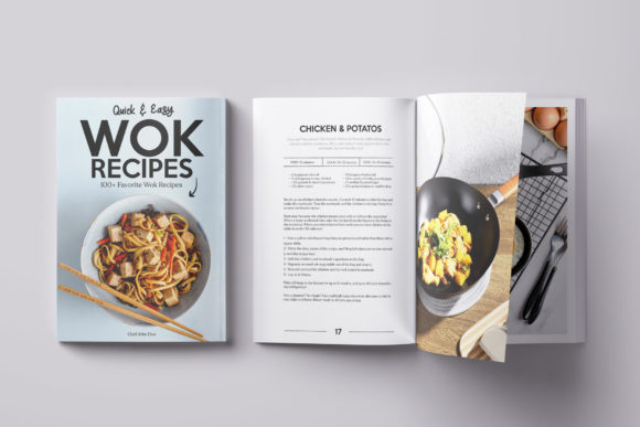 Wok Recipes CookBook Template