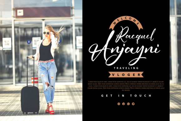 Ambrossy Font - Preview 1