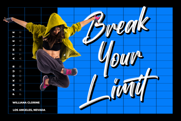 Brostone Font PNG with transparent background - Preview 1