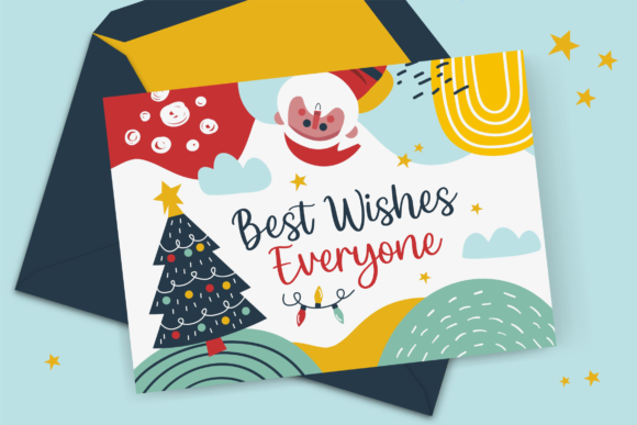 Christmas Scriptty Font PNG with transparent background - Preview 5