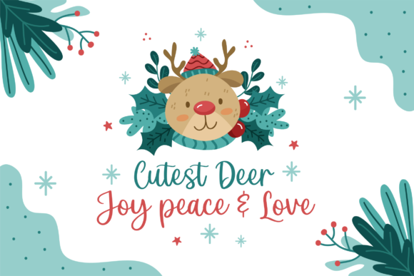 Christmas Scriptty Font PNG with transparent background - Preview 6