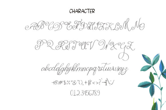 Dear Wedding Font font preview - 4