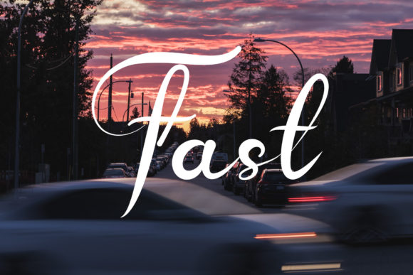 Delivery Font - Preview 2