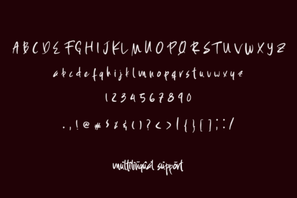 Esther Morgan Font PNG with transparent background - Preview 3
