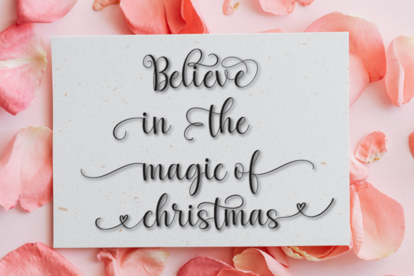Magical Script Font PNG with transparent background - Preview 2