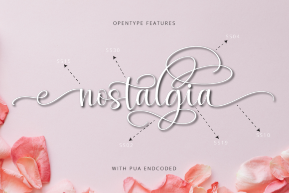 Magical Script Font PNG with transparent background - Preview 6