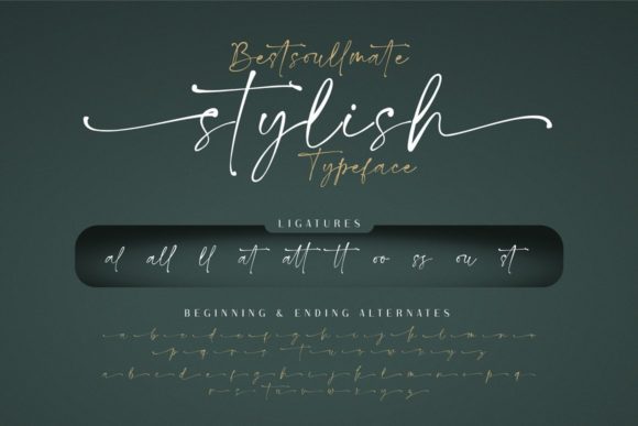 Best Soulmate Font - Preview 2