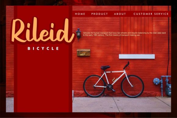 District Script Font - Preview 2