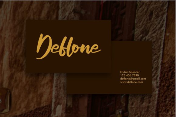 Entade Script Font - Preview 1