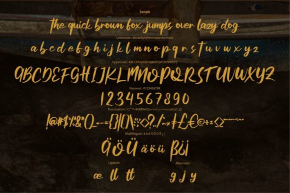 Entade Script Font - Preview 5