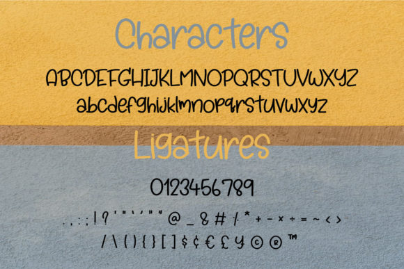 Amazed Font - Preview 4