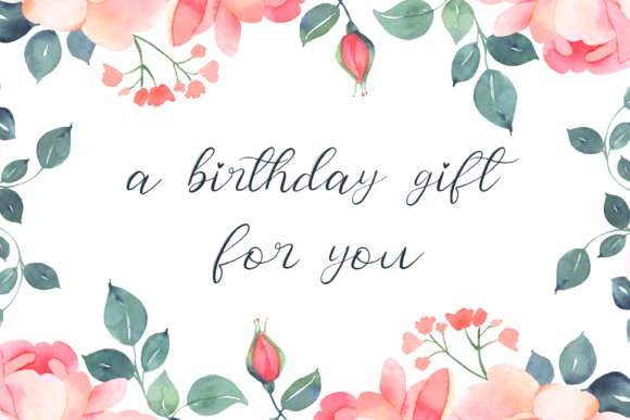 Blossom Ivy Font - Preview 1