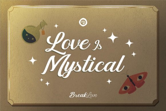 BreakLove Font - Preview 3