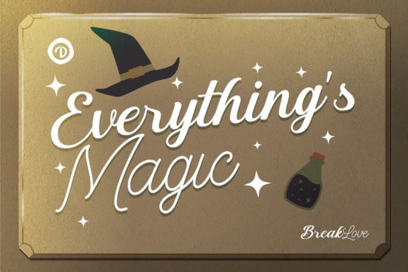 BreakLove Font - Preview 4