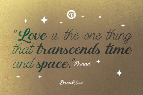 BreakLove Font - Preview 6