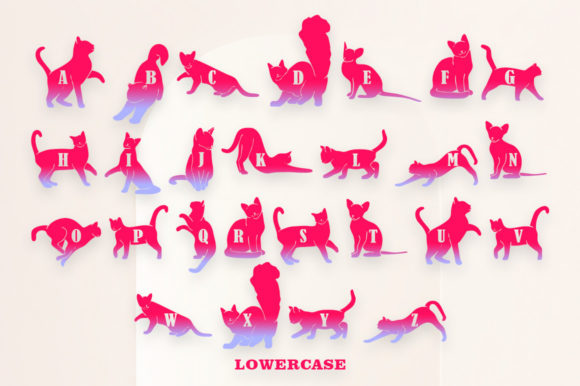 Catty Monogram Font - Preview 3