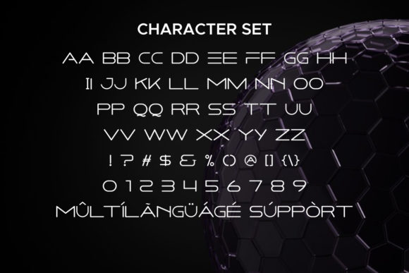 Damention Font PNG with transparent background - Preview 2