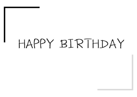 Dash Lines Font - Preview 2