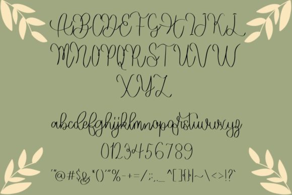 Elegance Font - Preview 1