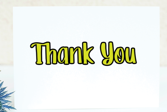 Flower Handwriting Font PNG with transparent background - Preview 3
