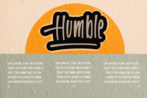 Flowhite Font - Preview 2