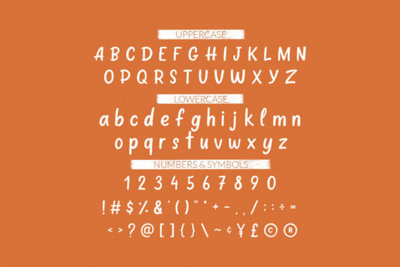 Golden Beach Font PNG with transparent background - Preview 2