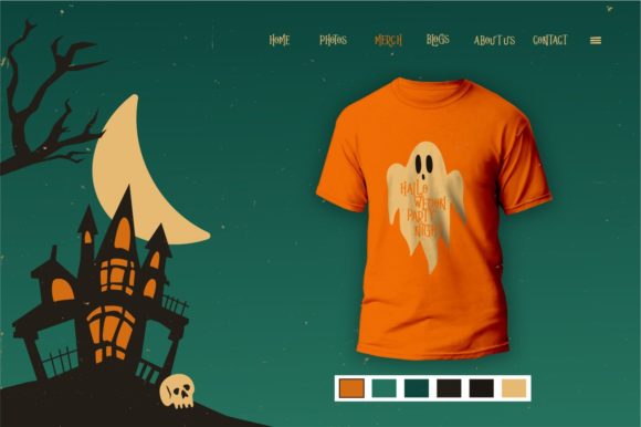 Hallowedon Font PNG with transparent background - Preview 3