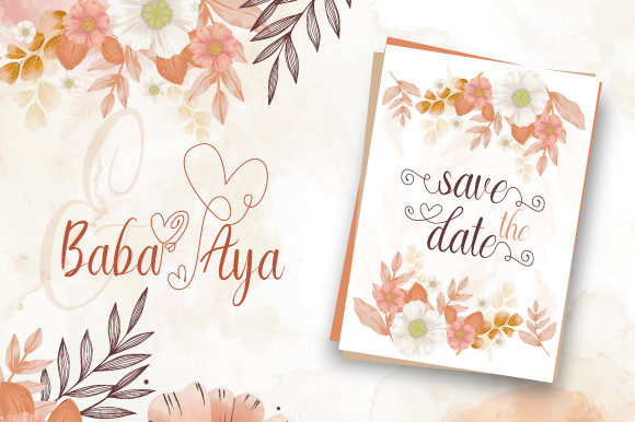 Rajbauti Font PNG with transparent background - Preview 1