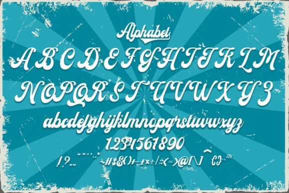 Rasioline Font PNG with transparent background - Preview 3