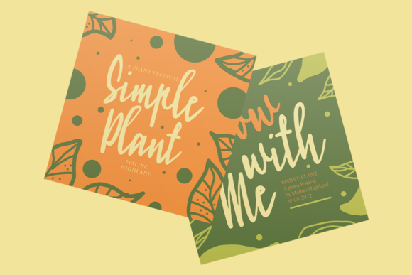 Roselyn Font PNG with transparent background - Preview 2
