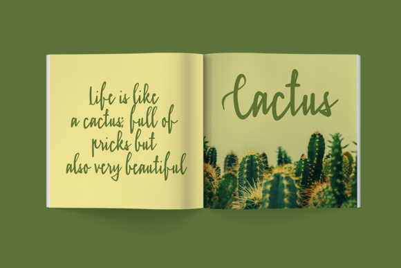 Roselyn Font PNG with transparent background - Preview 3