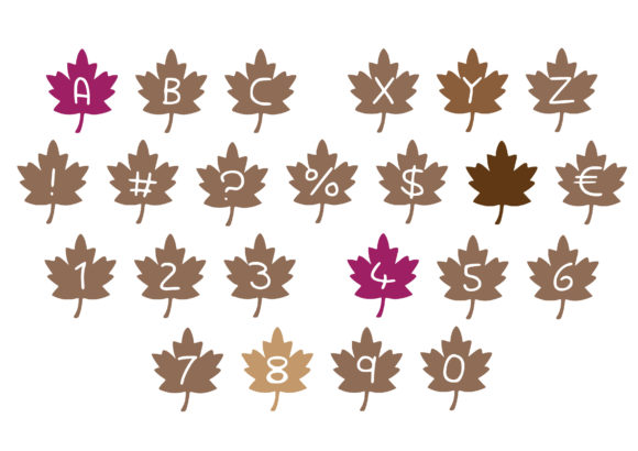 Autumn Leaf Play Font - Preview 1