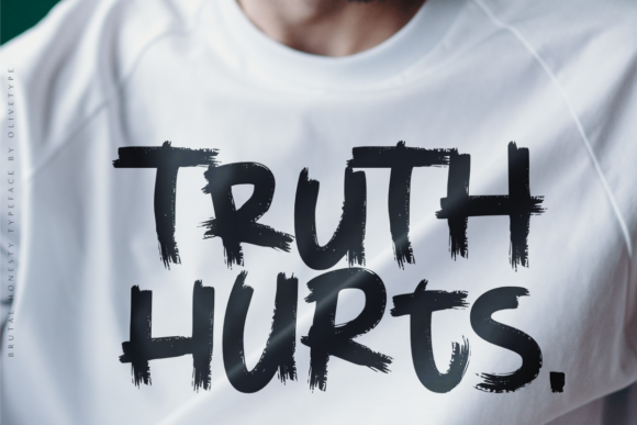 Brutal Honesty Font - Preview 3